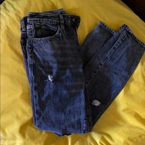 Volcom Distressed Skinny Fit Denim Jeans sz 29